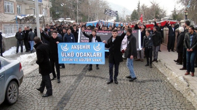 Akşehir'de Şehit Fırat Yılmaz İçin Gıyabi Cenaze Namazı