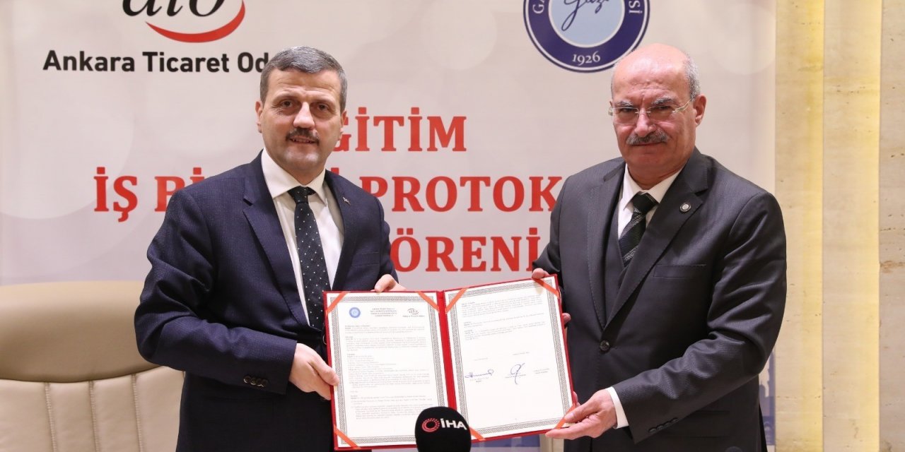 ATO ile Gazi Üniversitesi arasında Eğitim İşbirliği Protokolü