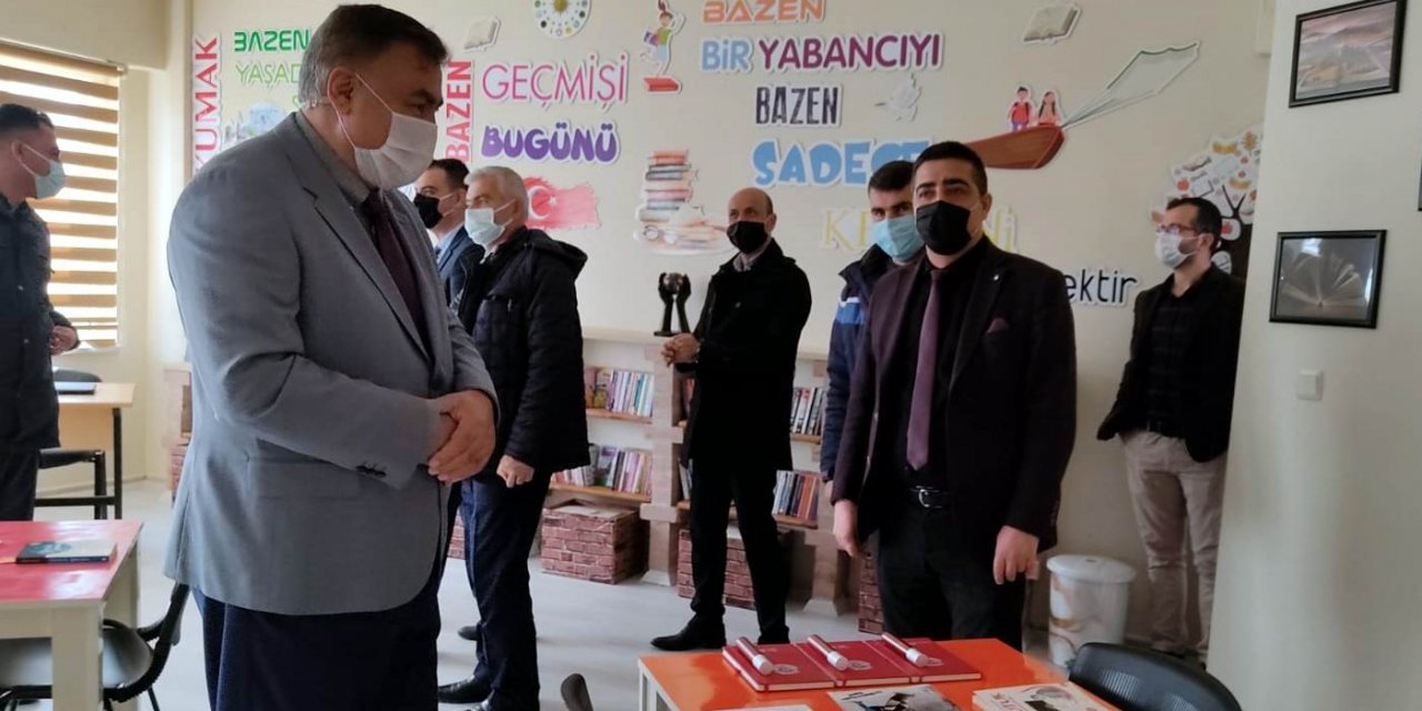 Tomarza’da Kütüphane Haftası etkinliği düzenlendi