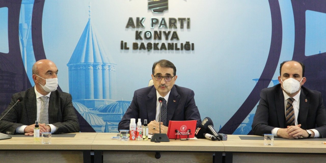 Bakan Dönmez: "Konya’da 1000 megavatlık tesisin yapımına başladık"