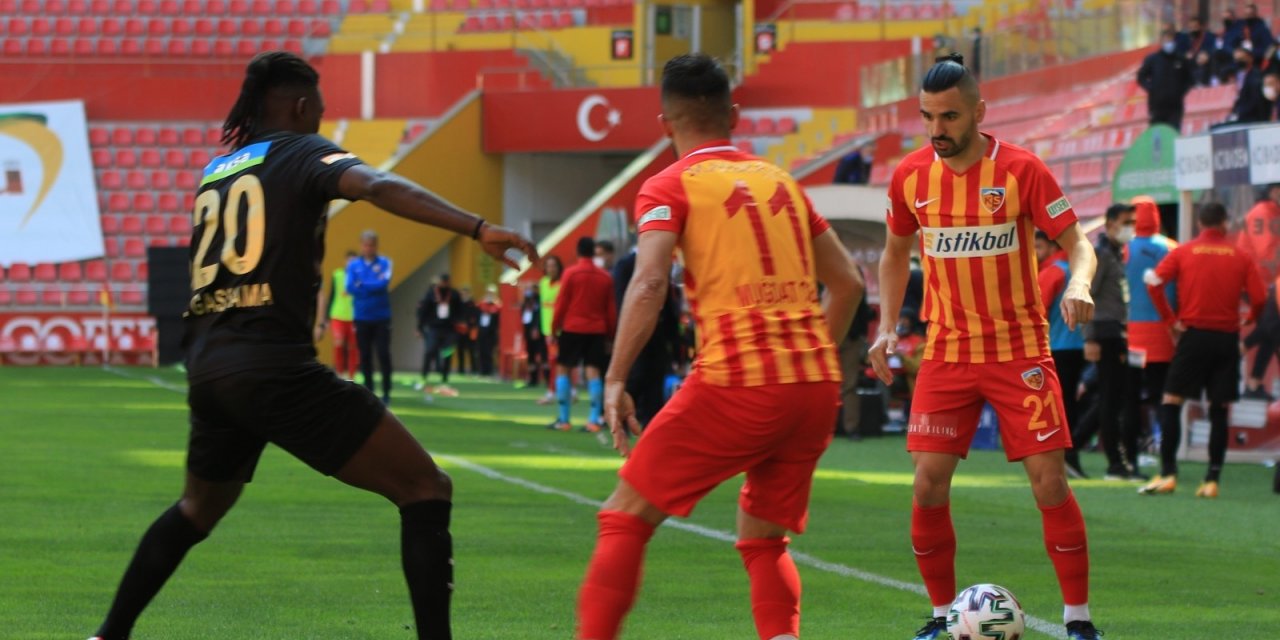 Süper Lig: Kayserispor: 1 - Göztepe: 1 (Maç sonucu)