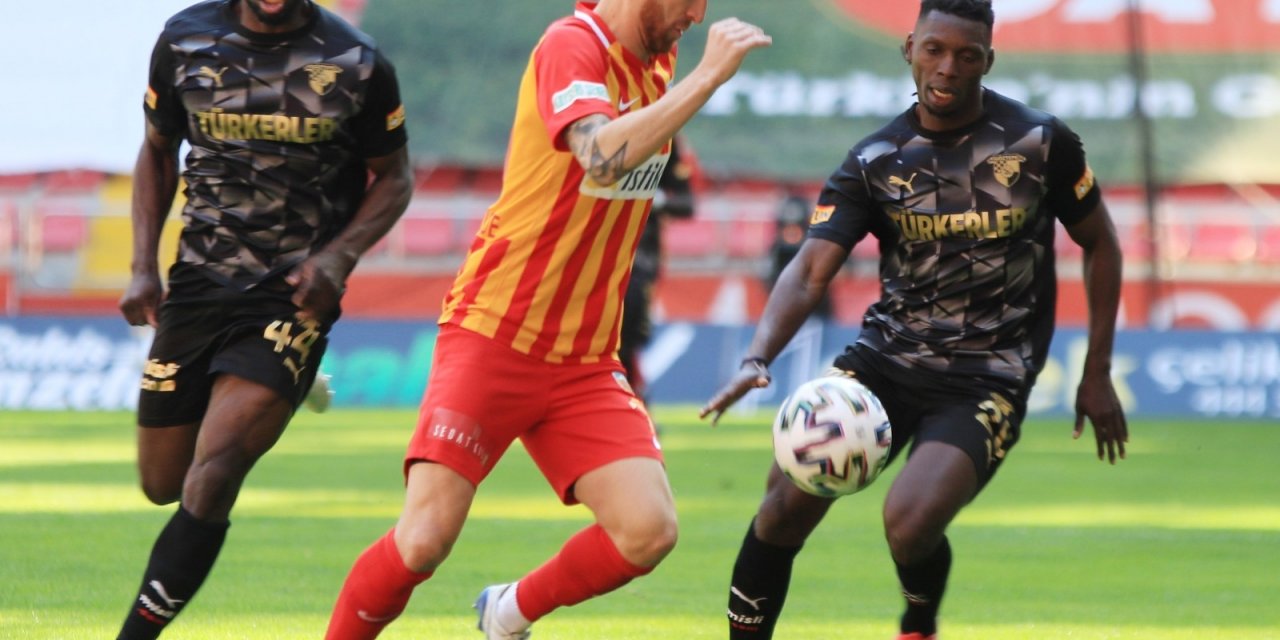 Kayserispor 3 maçtır kazanamıyor