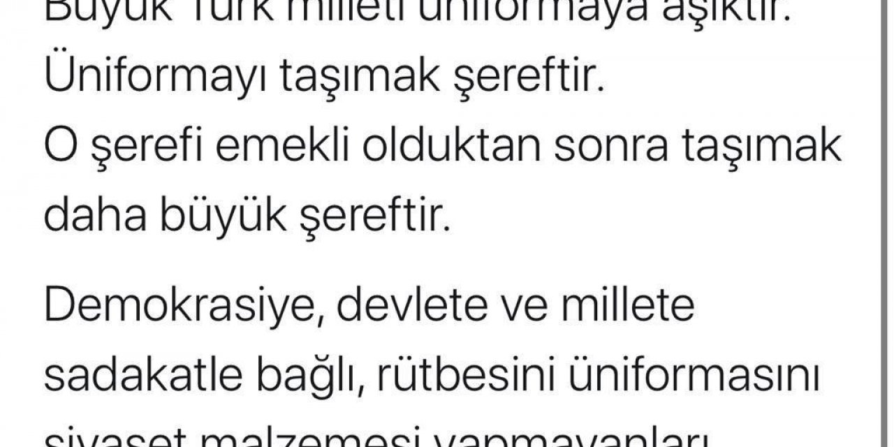 İçişleri Bakanı Soylu’dan bildiri tepkisi: “Demokrasiye, devlete ve millete sadakatle bağlı, rütbesini üniformasını siyaset malzemesi yapmayanları daima şükranla yad ederiz”