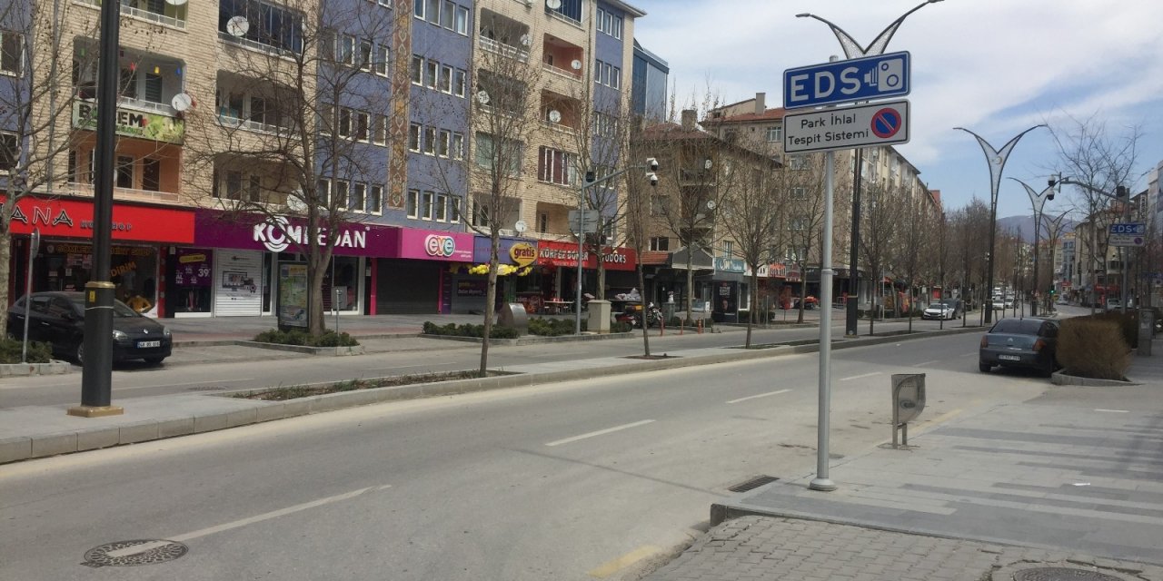 Kırşehir’de bir günlük sokağa çıkma kısıtlamasına uyuluyor