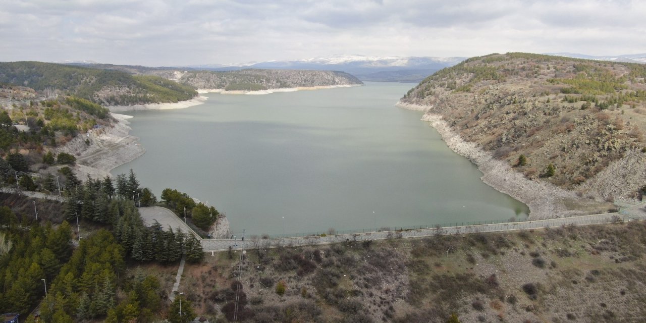 Ankara’da barajlardaki doluluk oranı yüzde 24,46