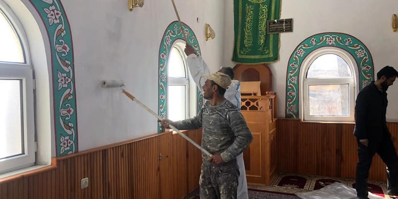 Köy Camii ramazana hazır