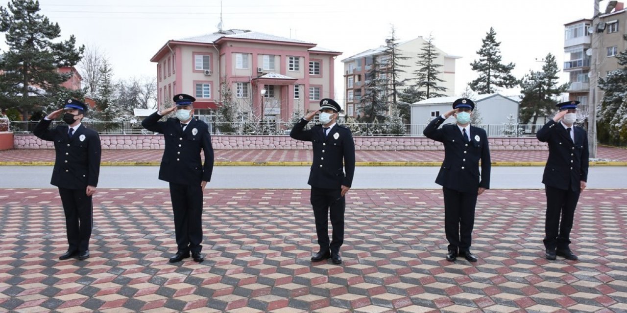 İnönü’de Polis Haftası törenle kutlandı