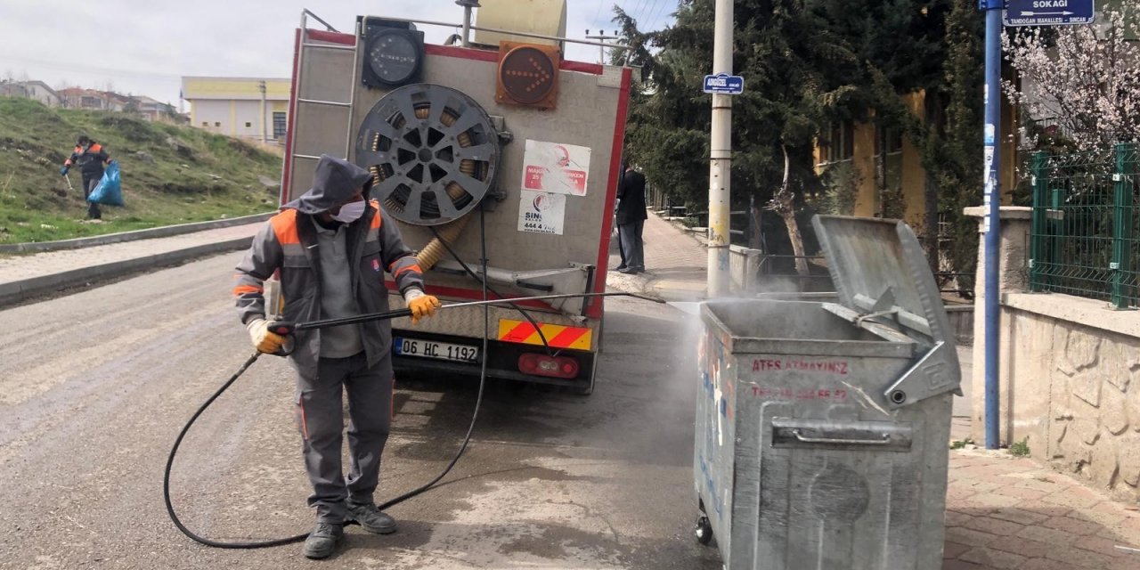 Sincan’da kapsamlı temizlik