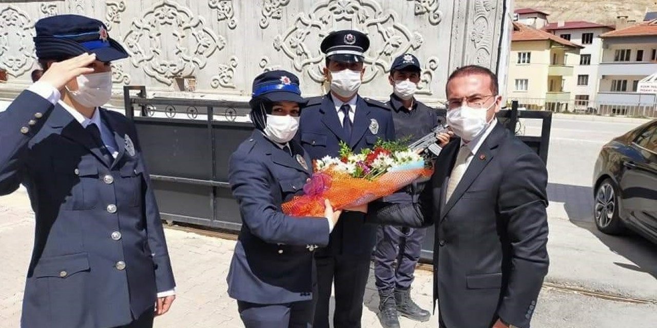 Kaymakam Tan’dan polis memurlarına teşekkür