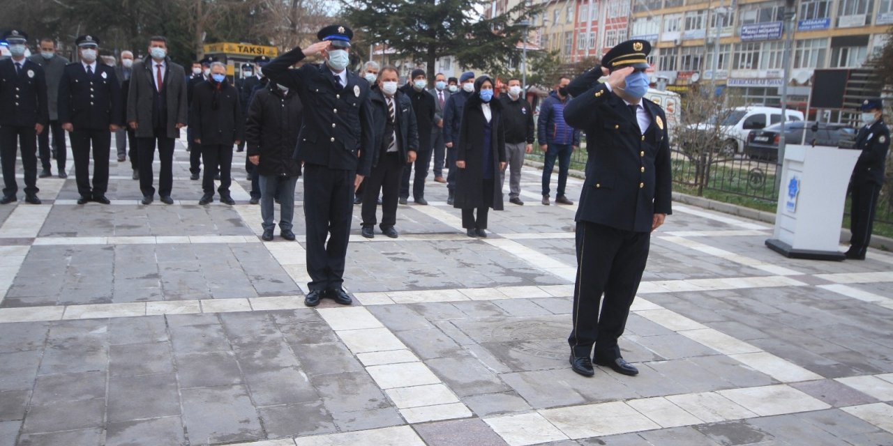 Türk Polis Teşkilatı’nın kuruluş yıldönümü Beyşehir ve Derebucak’ta da kutlandı