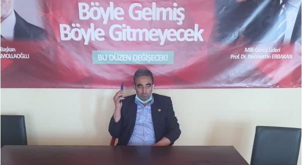 SP Eskil İlçe Başkanı Hacı Osman Filikçi'den Kongreye Davet!