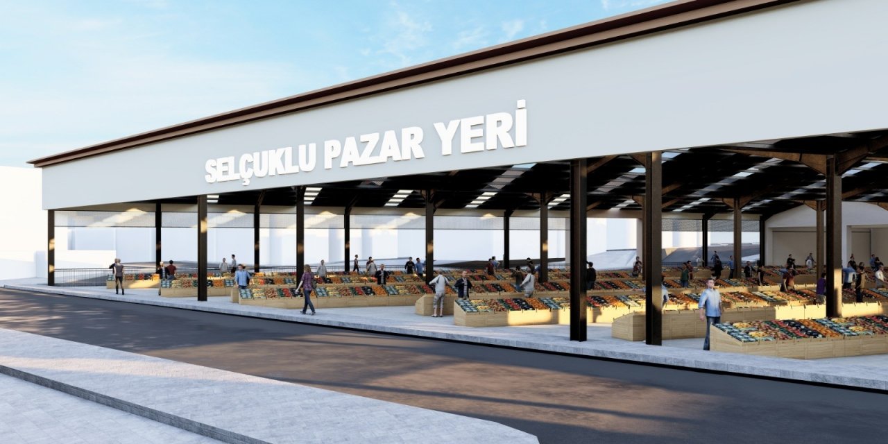 Melikgazi’den pazar yerlerine yeni bakış açısı