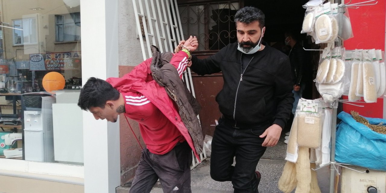 Aksaray’da firari şüpheli, polisin operasyonuyla yakalandı