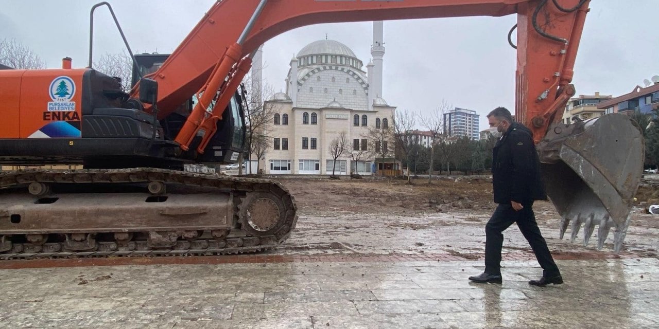 Pursaklar’a yeni meydan çok yakışacak