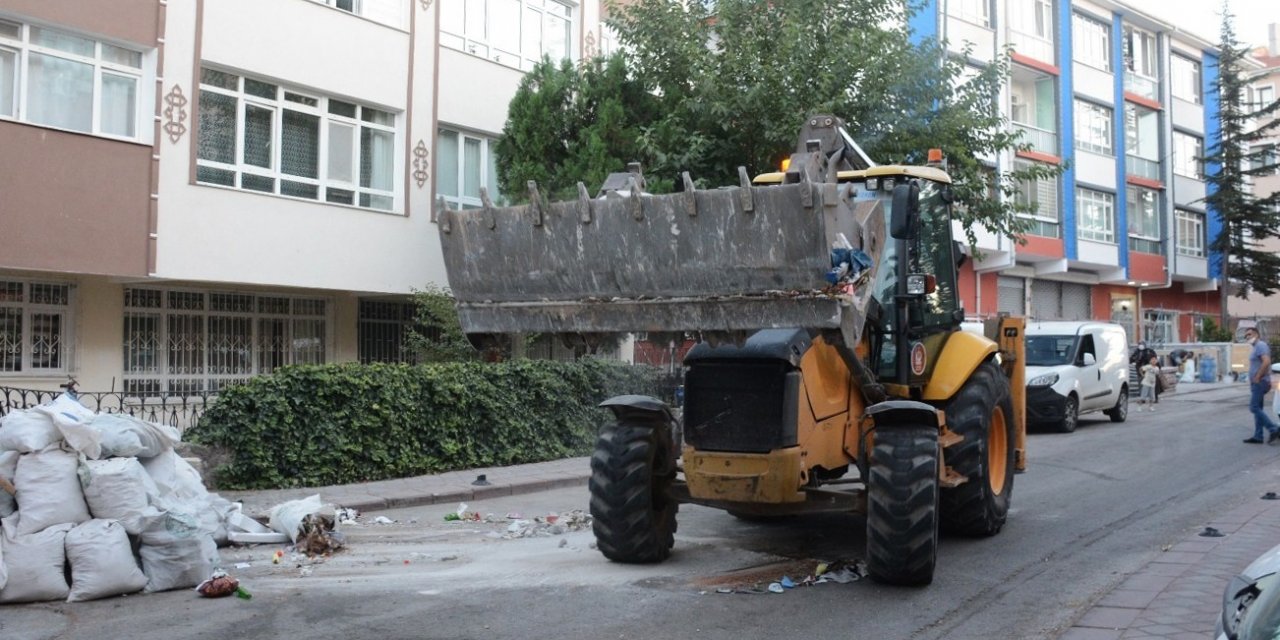 Keçiören Belediyesi’nden ücretsiz moloz alım hizmeti