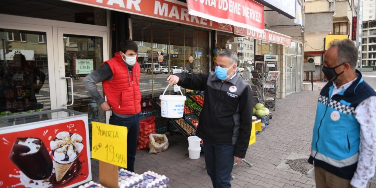 Şahin ve Benli’den koronavirüs denetimi