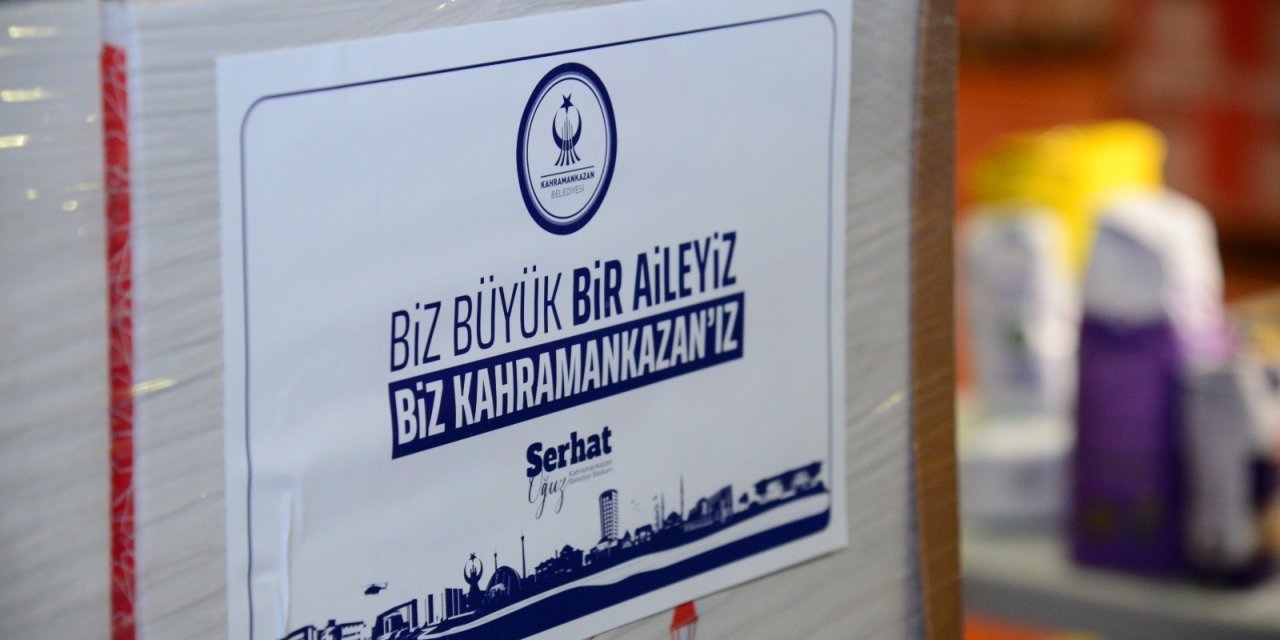 Kahramankazan Belediyesinden Ramazan’da ihtiyaç sahiplerine gıda yardımı