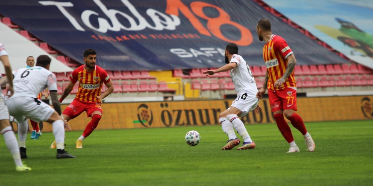 Süper Lig: Hes Kablo Kayserispor: 2 - Gençlerbirliği SK: 2 (Maç sonucu)