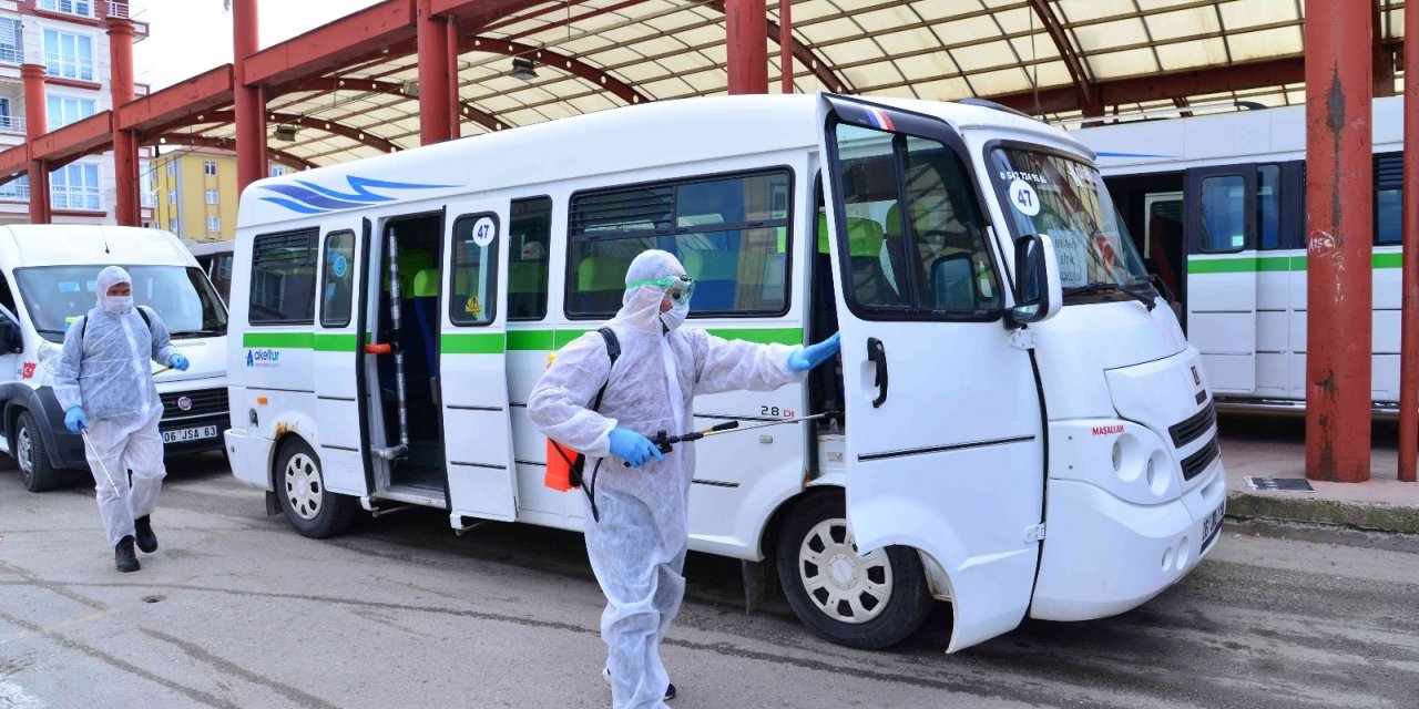 Ankara’da araçlar ücretsiz dezenfekte ediliyor