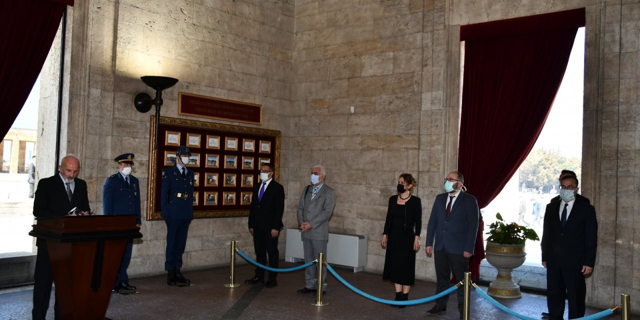 TSYD Ankara Şubesi’nden Anıtkabir ziyareti