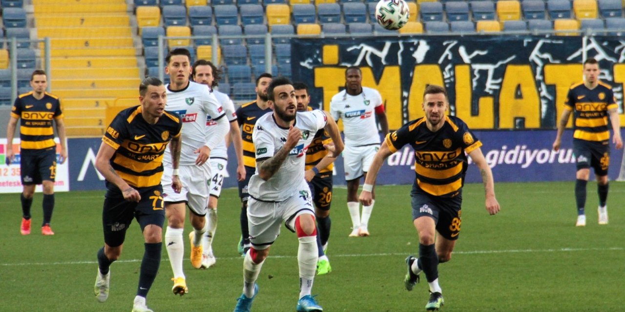 Süper Lig: MKE Ankaragücü: 1 - Denizlispor: 1 (Maç sonucu)