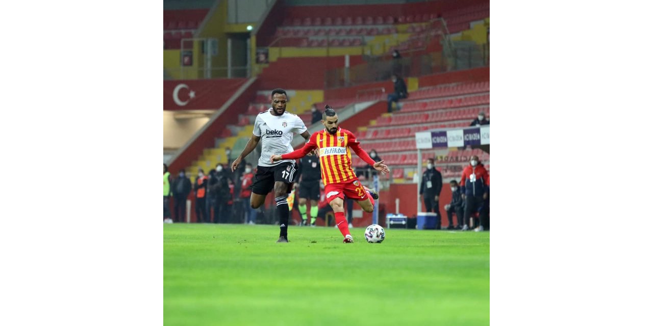 Kayserispor’un Beşiktaş deplasmanında yüzü gülmüyor!