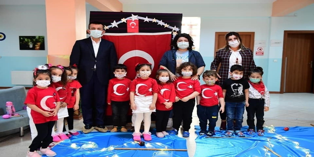 Altındağlı minikler 23 Nisan’ı coşkuyla kutladı