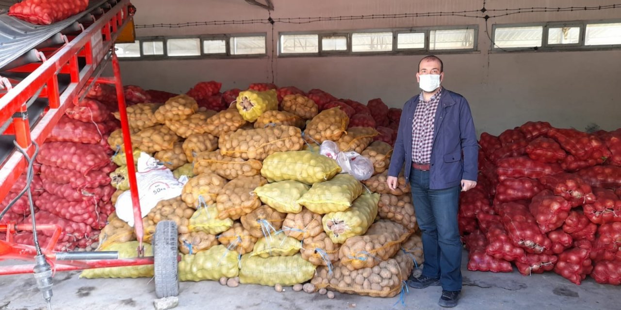 Eskişehir’de patates ve soğan alımları sürüyor