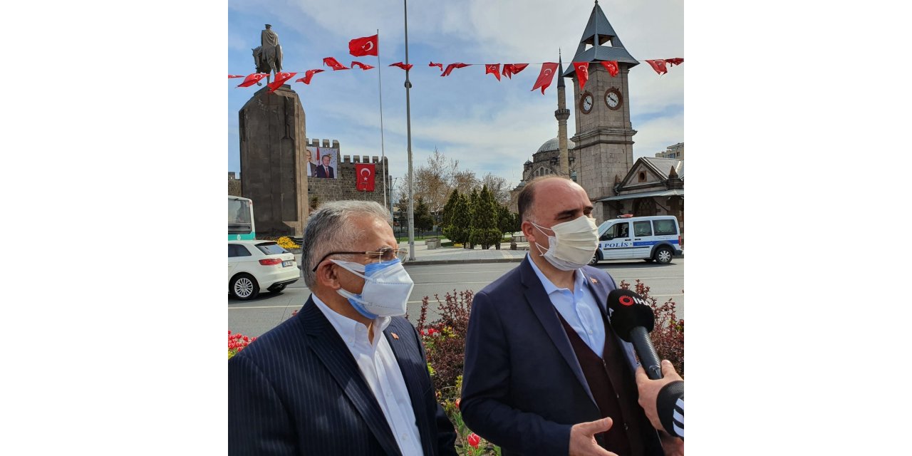 Günaydın ve Büyükkılıç’tan korona virüs denetimi