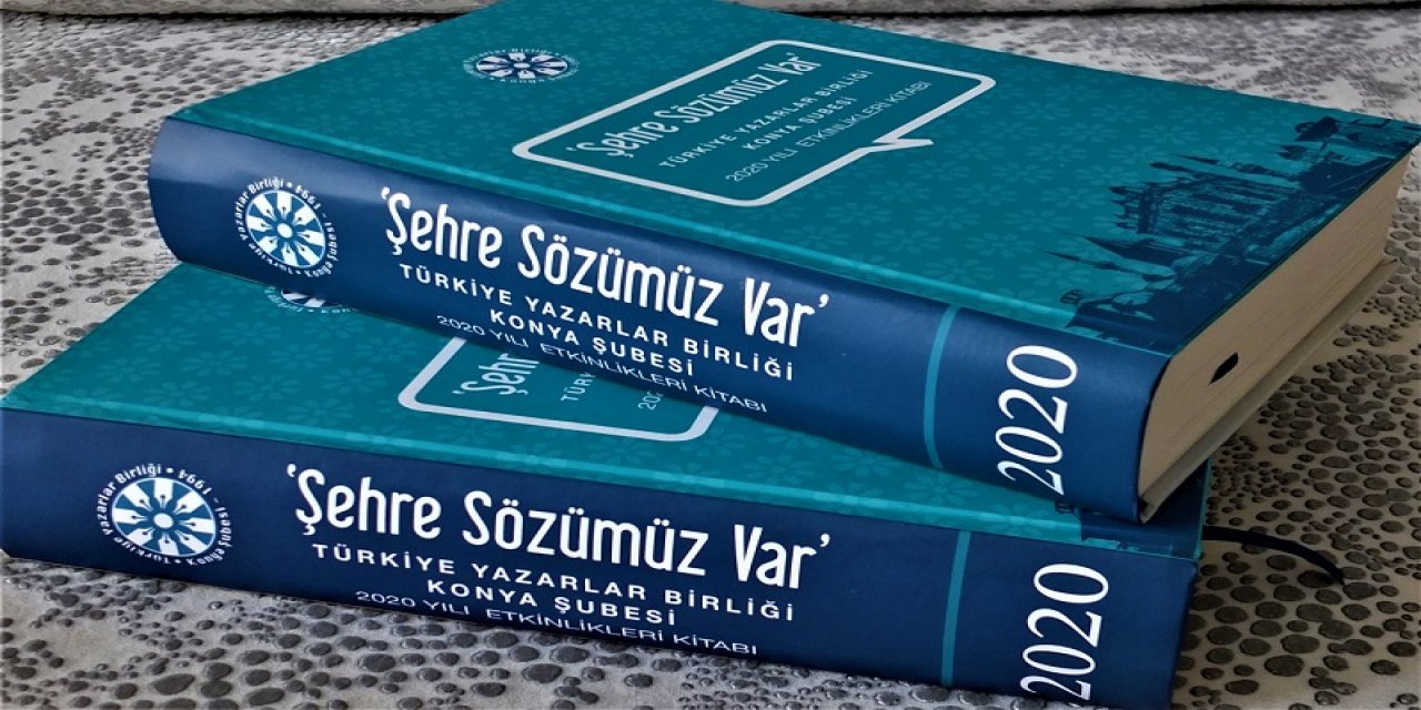 TYB Konya'dan “Şehre Sözümüz Var- 2020 Etkinlikleri Kitabı”