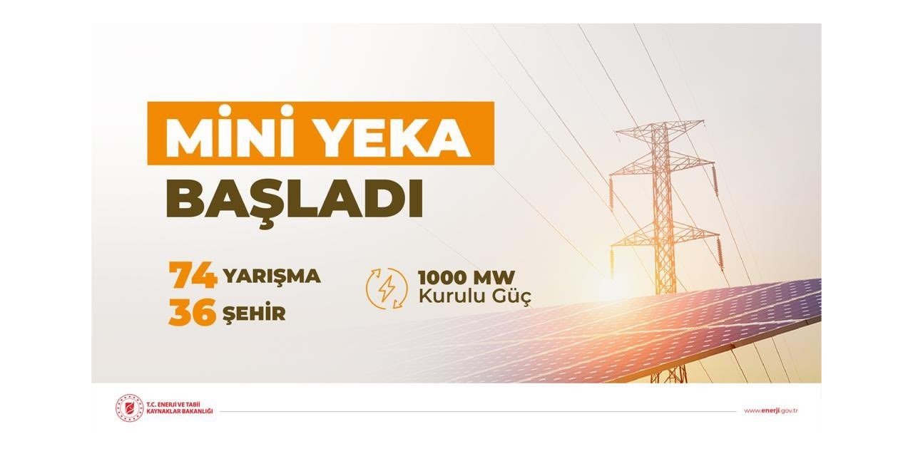 36 şehrin güneşini enerjiye çevirecek 74 yarışmanın ilki bugün yapılacak