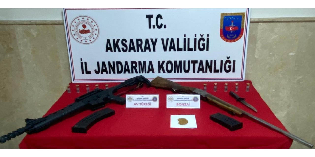 Aksaray’da jandarmadan uyuşturucu operasyonu