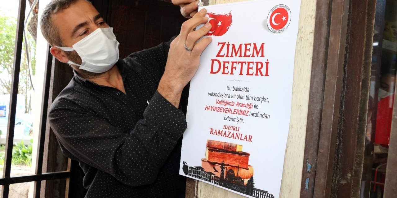 Yozgat’ta “Zimem Defteri” geleneği ile borçlar siliniyor