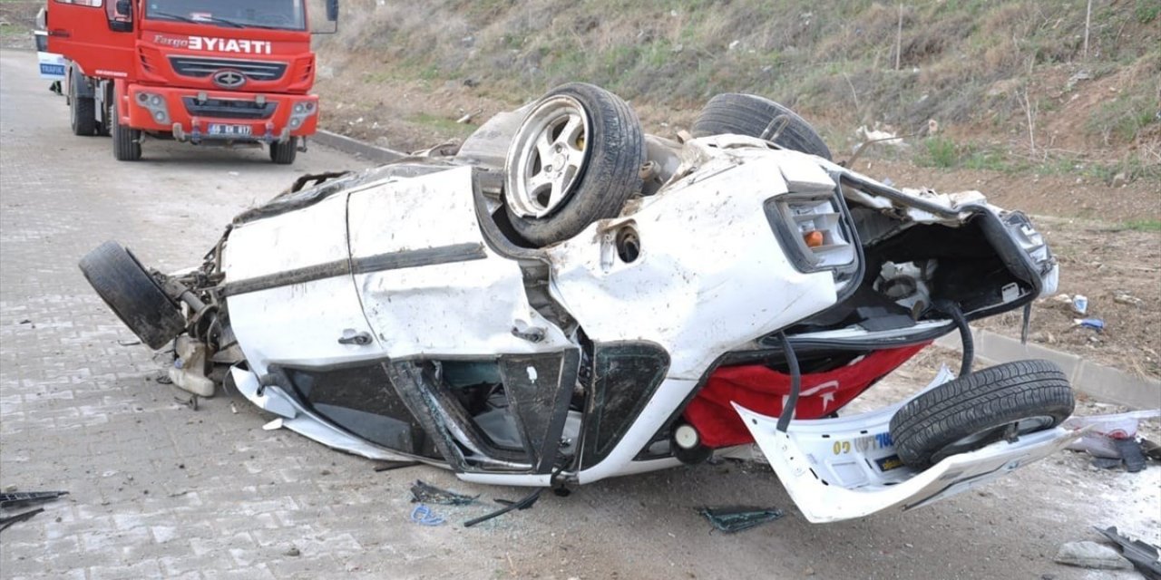 Yerköy’de trafik kazası: 2 yaralı