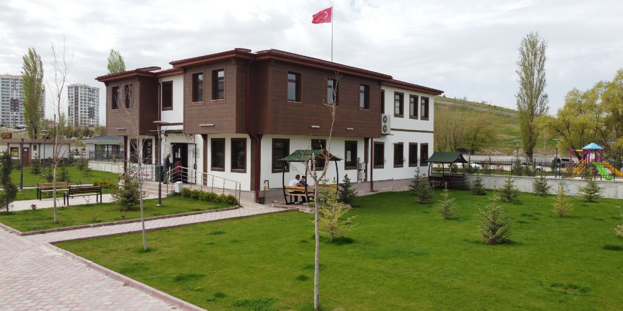 Keçiören’deki mahalle konağı hem taziye evi hem aile sağlığı merkezi