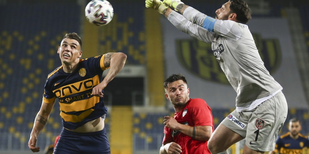 Süper Lig: MKE Ankaragücü: 0 - Gaziantep FK: 1 (Maç sonucu)