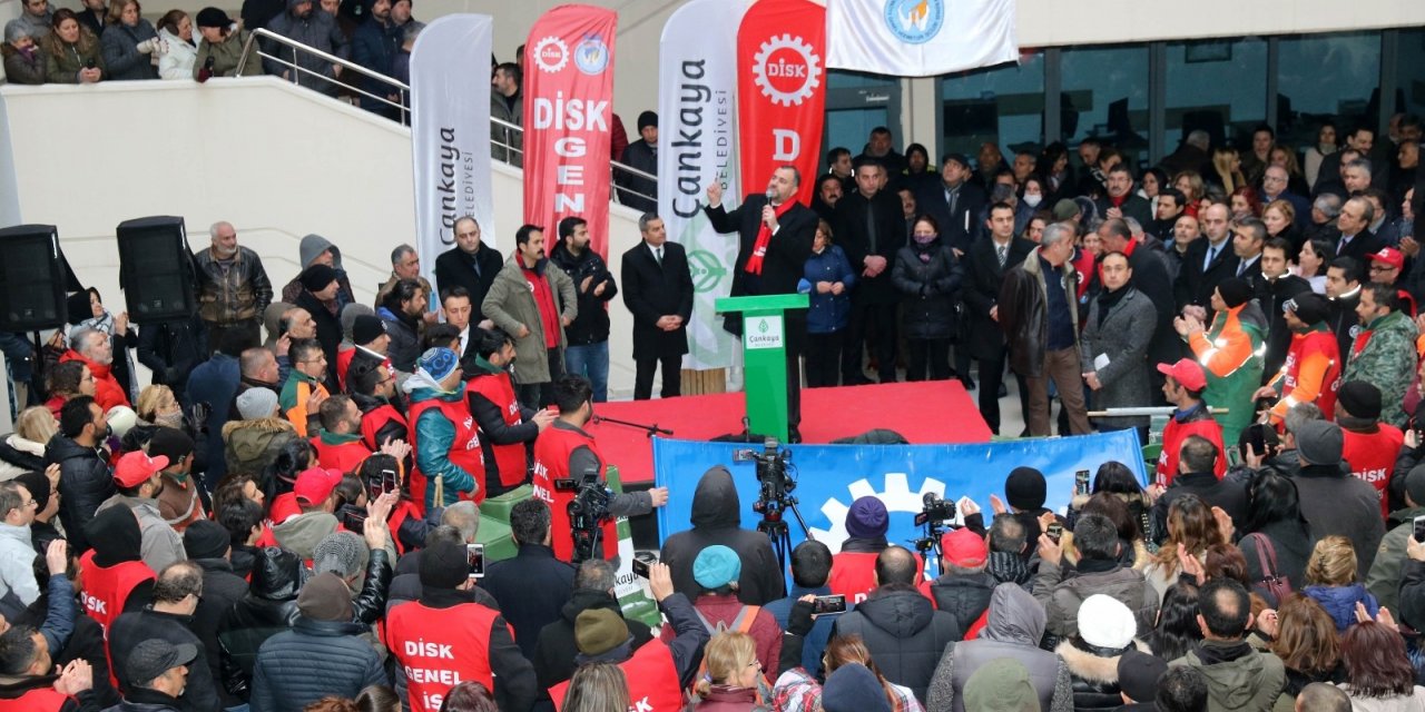 Çankaya Belediye Başkanı Taşdelen’den 1 Mayıs mesajı