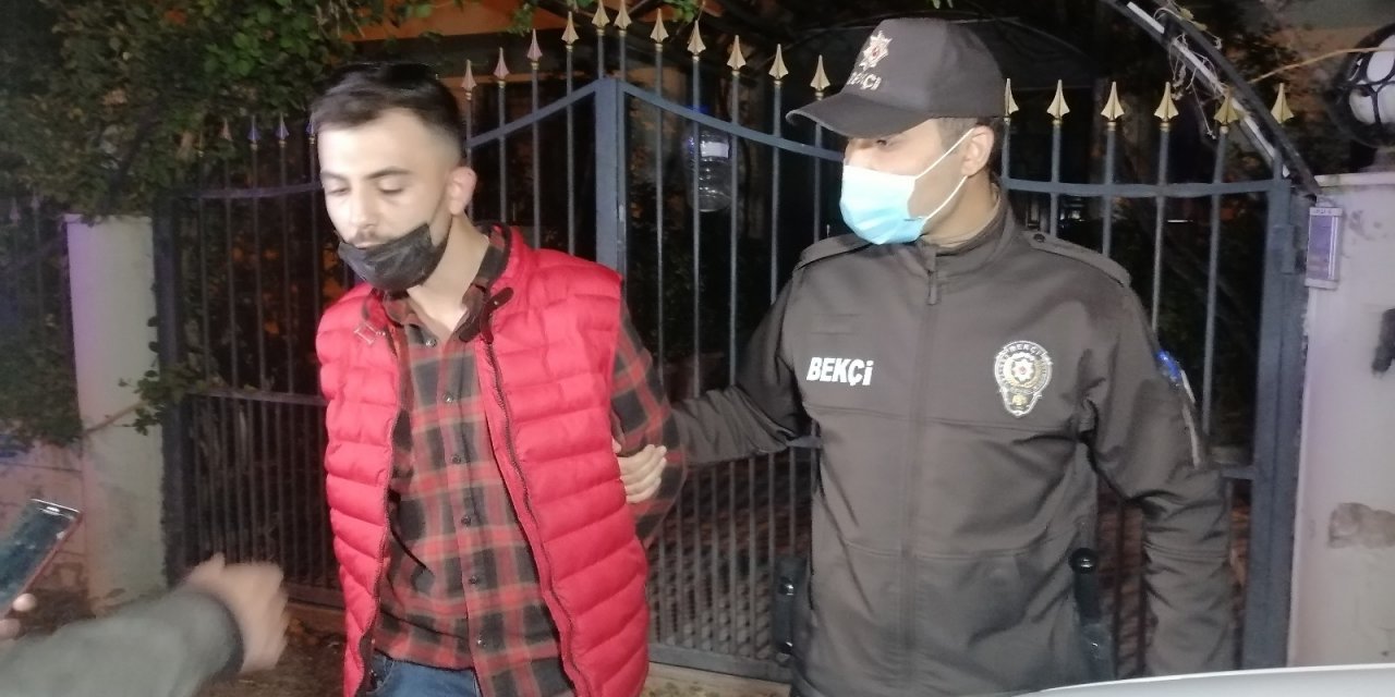 Kısıtlamada eroinle yakalandı, gazetecileri yalan haberle suçladı