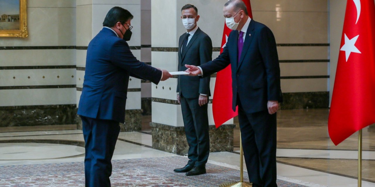 Cumhurbaşkanı Erdoğan, Şili Büyükelçisini kabul etti