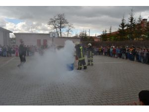 Kulu’da Yangın Tatbikatı