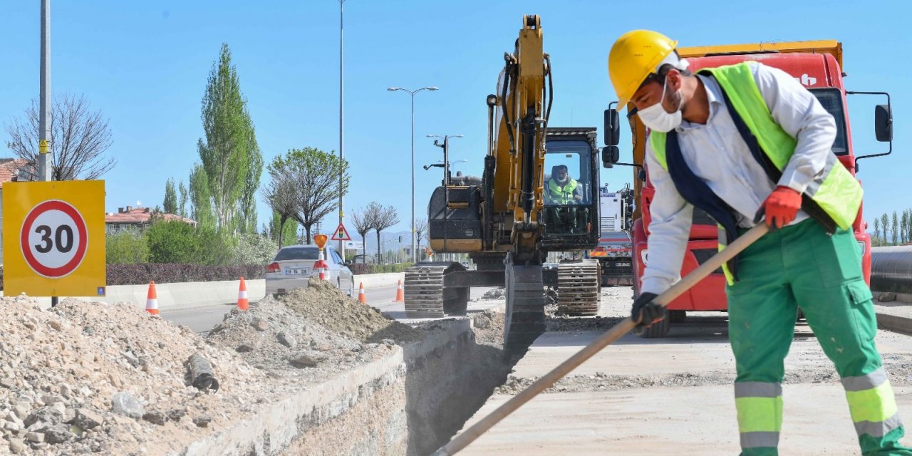 Çubuk-Akyurt İçme Suyu Projesi’nde ilk kazma vuruldu