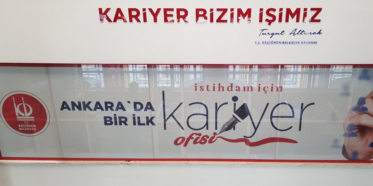 İş arayanların adresi Keçiören Belediyesi E-Kariyer Ofisi