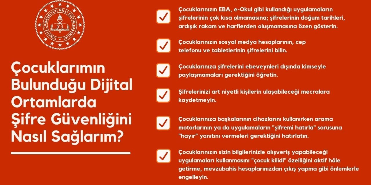 Milli Eğitim Bakanı Selçuk’tan ’Dünya Şifre Günü’nde uyarı