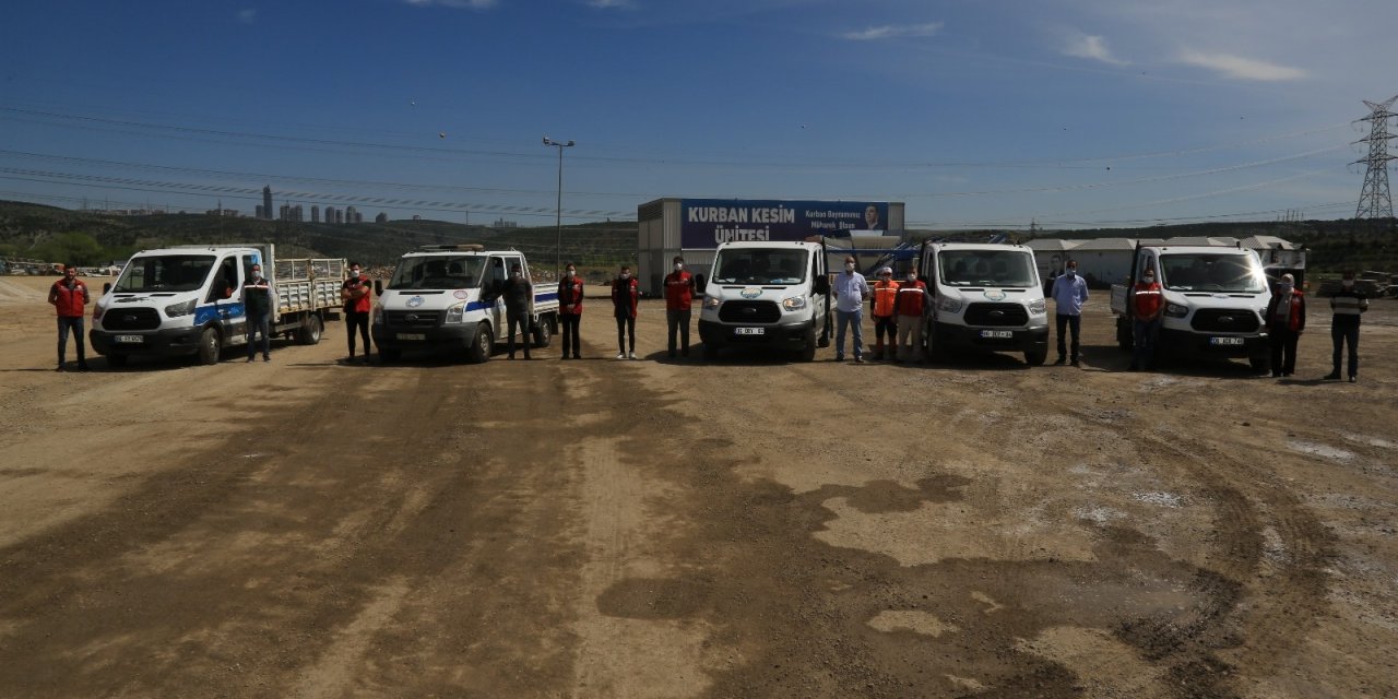 Gölbaşı Belediyesi bir yılda 7 bin 250 aileye gıda yardımı ulaştırdı