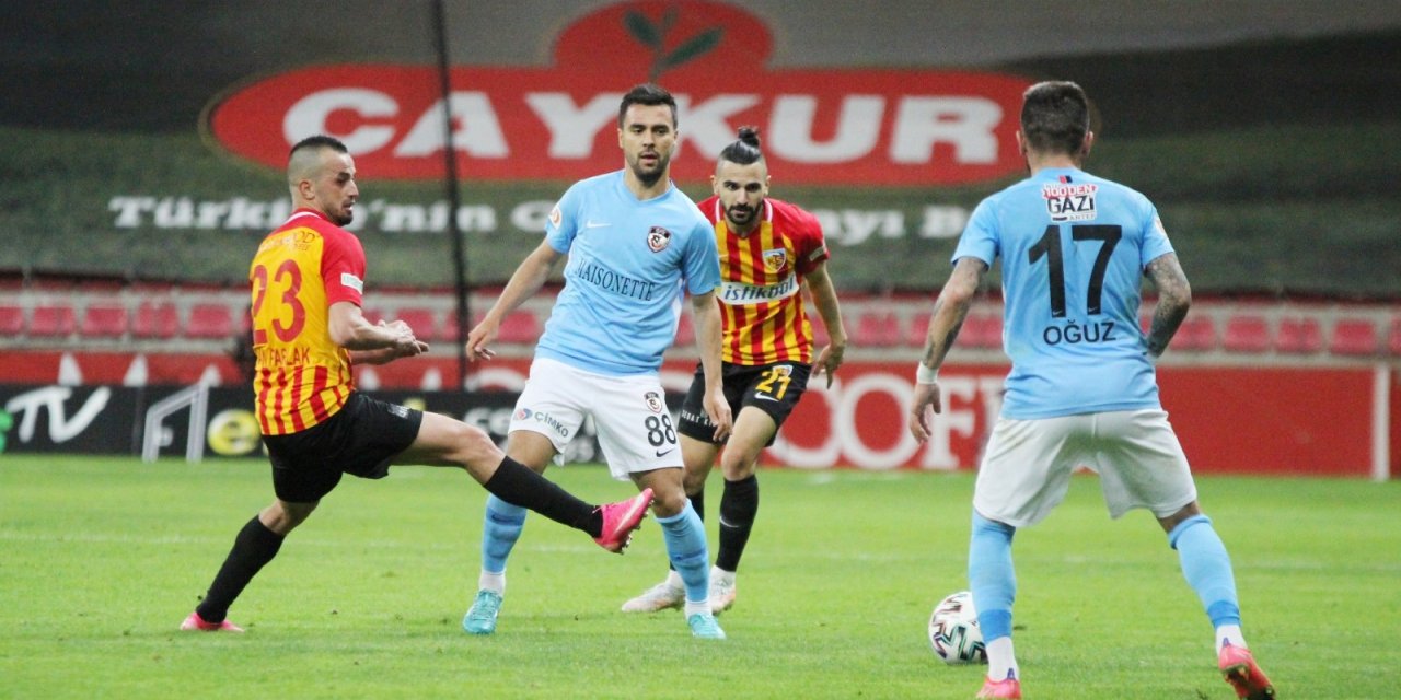 Kayserispor 7.beraberliğini aldı