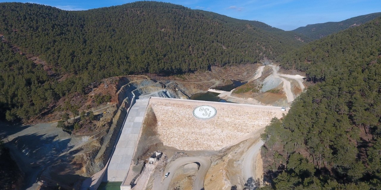 Kütahya Tavşanlı Kışlademirli Barajı’nda 5 bin 200 dekar arazi sulanacak