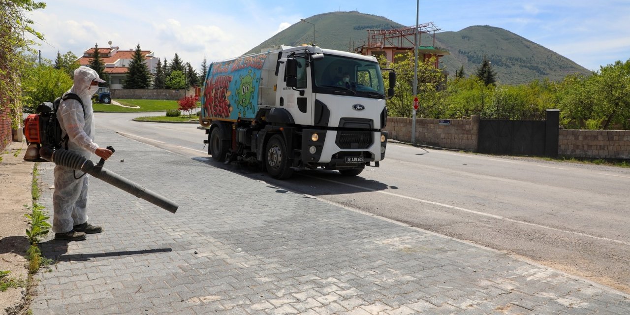 Talas’ta hem bahar temizliği hem bayram temizliği