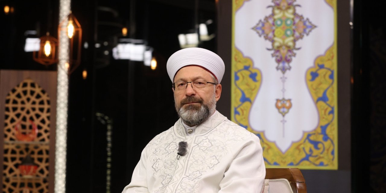 Diyanet İşleri Başkanı Prof. Dr. Ali Erbaş: “Camilerde bayram namazımızı kılacağız”