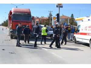 Kulu’da Trafik Kazası: 1 Yaralı