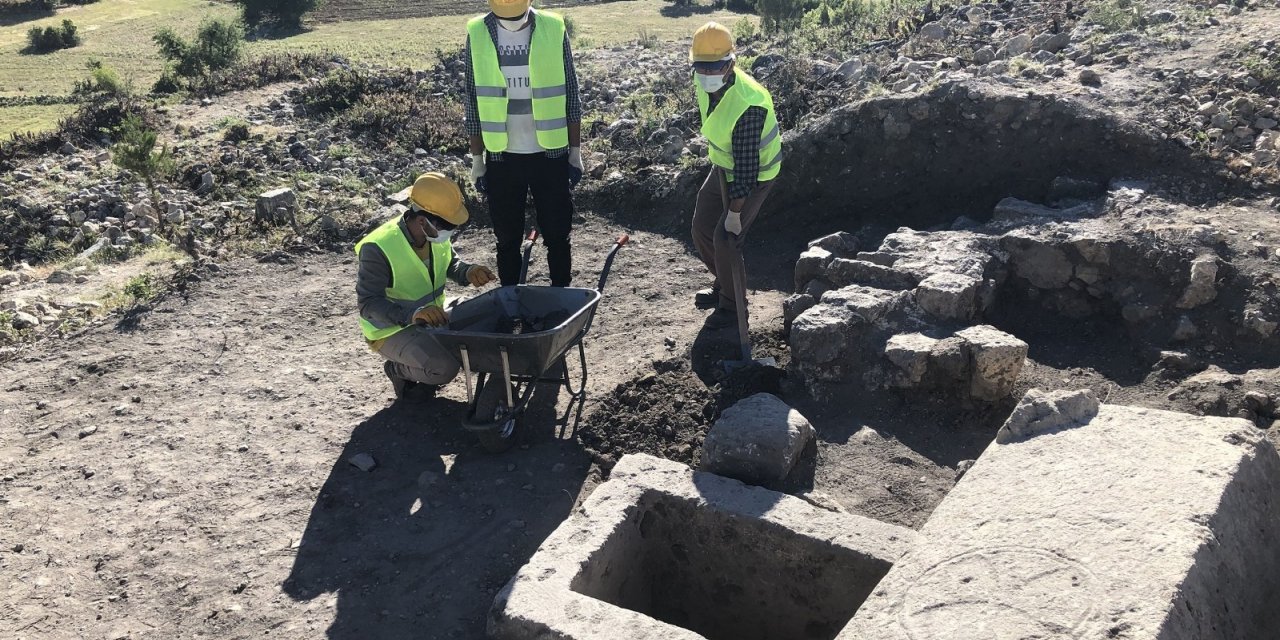 Karaman’ın Ermenek ilçesinde antik kazılar devam ediyor